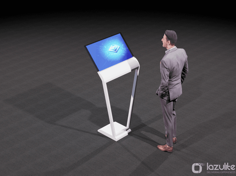 55-Inch Landscape OLED Kiosk