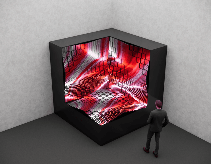 Anamorphic Screen Pillars